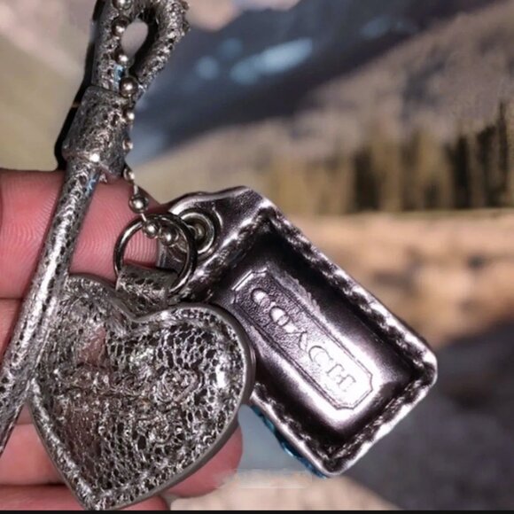 Coach Poppy Universal Sequin Limited Edition  Phone Case/Wristlet Chambray - Picture 14 of 16